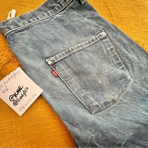 Vintage Levi’s 501 Long Relax Boot Cut 36x32 Made In Turkey